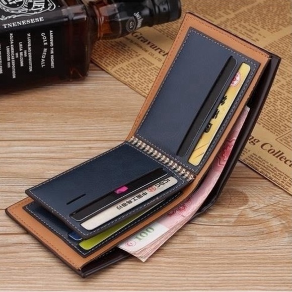 Men’s leather clutch wallet - Picture 3 of 5